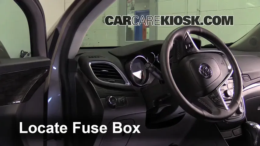 Transmission Fluid Level Check 2014 Buick Encore 1.4L 4 Cyl. Turbo